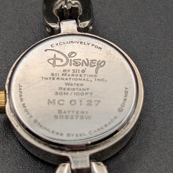 VTG Winnie The Pooh Disney by Sii Watch MC0127 Butterfly Links Pooh & Eeyore